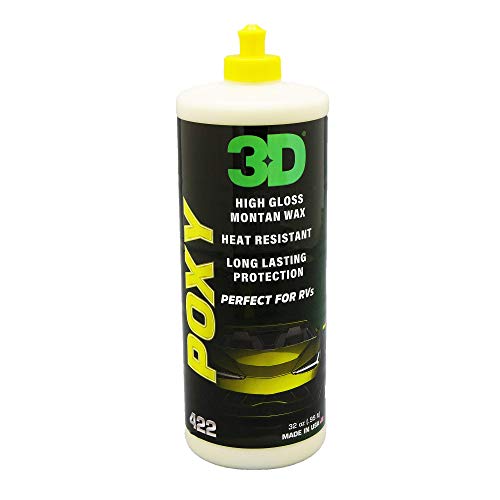 Product Cover 3D Poxy Paint Sealant High Gloss Automotive Restoration Montan Car Wax - 32 oz. | Paint Protection, Sealant & Shine | Easy On Application | Made in USA | All Natural | No Harmful Chemicals