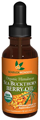 Product Cover Sea Buckthorn Berry Oil - 100% Certified Organic, 1.76-Ounces Bottle
