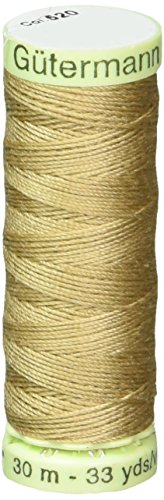 Product Cover Gutermann 30H-520 Top Stitch Heavy Duty Thread 33 Yards-Wheat