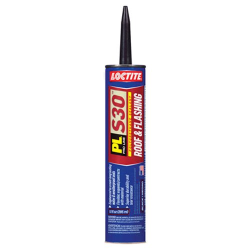 Product Cover Loctite PL S30 Black Roof and Flashing Sealant 10-Fluid Ounce Cartridge (1618181)
