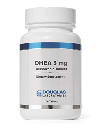 Product Cover Douglas Laboratories - DHEA 5 mg - Dissolvable to Support Immunity, Brain, Bones, Metabolism and Lean Body Mass* - 100 Tablets