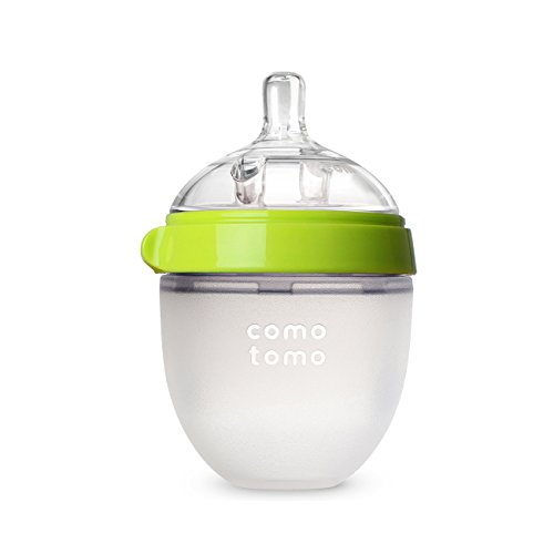Product Cover Comotomo Natural Feel Baby Bottle, Green, 5 Ounce