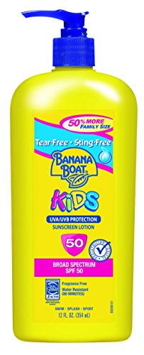 Product Cover Banana Boat Sunscreen Kids Family Size Broad Spectrum Sun Care Sunscreen Lotion - SPF 50, 12 Ounce