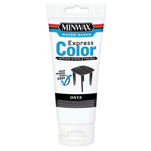 Product Cover Minwax 308084444  Express Color Wiping Stain and Finish, Onyx
