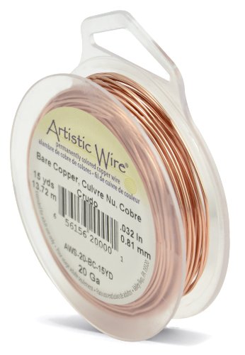 Product Cover Beadalon Artistic, 20 Gauge, Bare Copper, 15 yd (13.7 m) Craft Wire