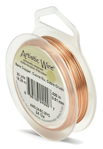 Product Cover Beadalon Artistic, 24 Gauge, Bare Copper, 20 yd (18.3 m) Craft Wire