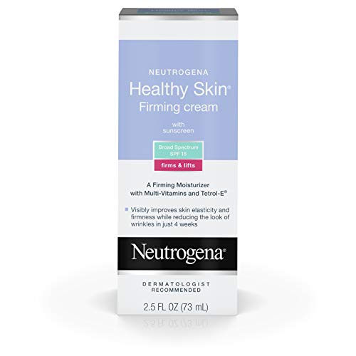 Product Cover Neutrogena Healthy Skin Glycerin & Green Tea Firming Face Cream Moisturizer & Neck Cream with SPF 15 Sunscreen - Anti Wrinkle Cream, Face Moisturizer for Dry Skin & Neck Firming Cream, 2.5 fl. oz