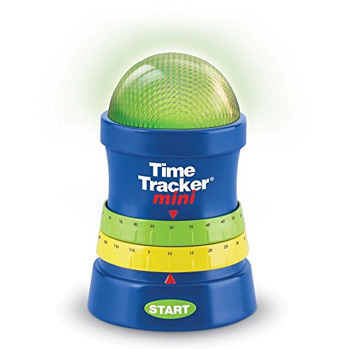 Product Cover Learning Resources Time Tracker Mini Visual Timer, Auditory and Visual Cue, Ages 3+