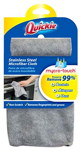 Product Cover Quickie Microfiber Cleaning Cloth, Single, Grey