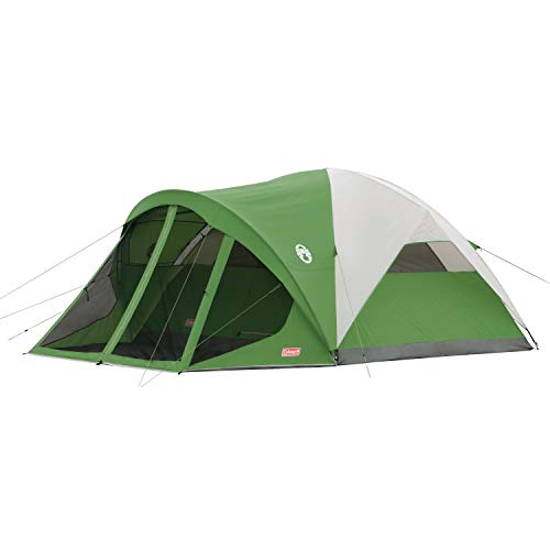 Product Cover Coleman 6-Person Dome Tent with Screen Room | Evanston Camping Tent with Screened-In Porch