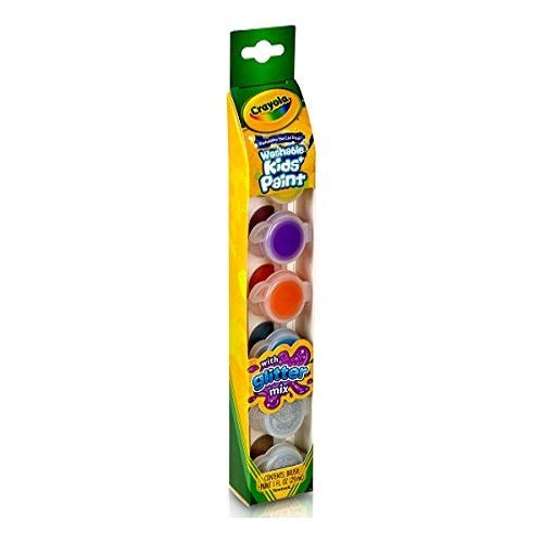 Product Cover Crayola 6ct Washable Kid's Paint w/Glitter Special Effects