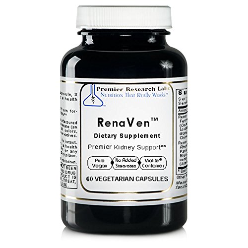 Product Cover PREMIER RESEARCH LABS RenaVen - Nutraceutical Kidney Formula For Premier Kidney Support (60 Vegetarian Capsules)