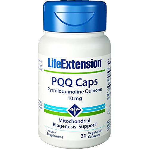 Product Cover Life Extension PQQ Caps (Pyrroloquinoline Quinone) 10 mg, 30 Vegetarian Capsules