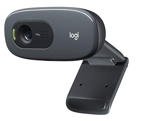Product Cover Logitech C270 Desktop or Laptop Webcam,  HD 720p Widescreen for Video Calling and Recording