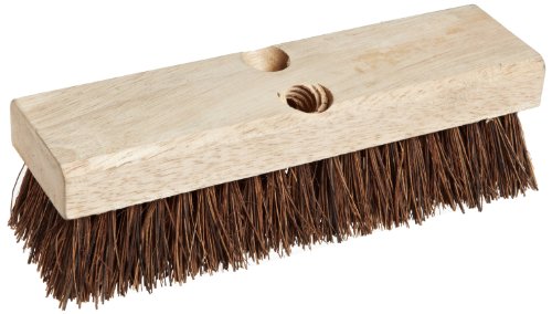 Product Cover Weiler 44026 Palmyra Fill Deck Scrub Brush with Wood Block, 10