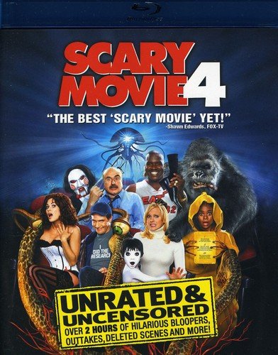 Product Cover Scary Movie 4 (Unrated & Uncensored) [Blu-ray]