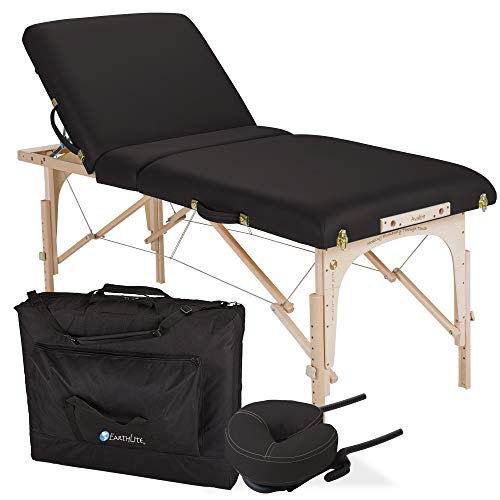 Product Cover EARTHLITE Portable Massage Table Package AVALON TILT - Reiki Endplate, Premium Flex-Rest Face Cradle & Strata Cushion, Carry Case (30