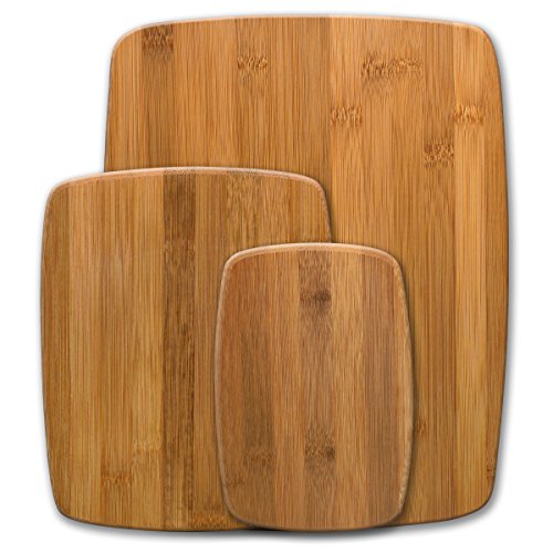 Product Cover Farberware 5070344 Bamboo Cutting Board, Set of 3