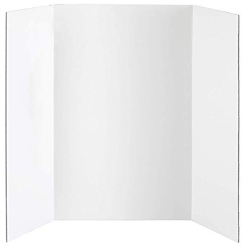 Product Cover Darice, White, Display Board, Corrugated Cardboard, 36 x 48 inches, Non-Standard