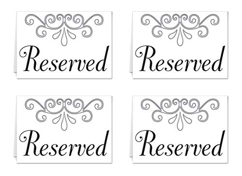 Product Cover Reserved Table Cards   (4/Pkg)