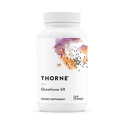 Product Cover Thorne Research - Glutathione-SR - Sustained-Release Glutathione for Antioxidant Support - 60 Capsules