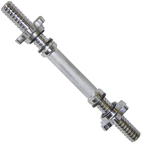 Product Cover CAP Barbell SDA-14T Standard Threaded Dumbbell Handle, with Collars, Chrome, 14
