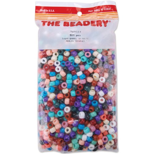 Product Cover Beadery Pony Beads, 6x9mm, Southwest, Multicolor, 900-Pack