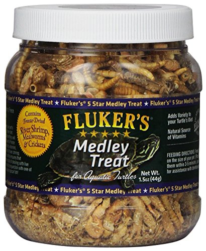 Product Cover Fluker's 72020 Aquatic Turtle Medley Treat Food, 1.5-Ounce