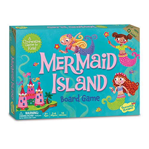 Product Cover Peaceable Kingdom Mermaid Island Cooperative Board Game for Kids