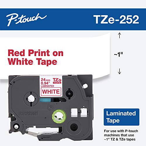 Product Cover Brother Genuine P-Touch TZE-252 Tape, 1