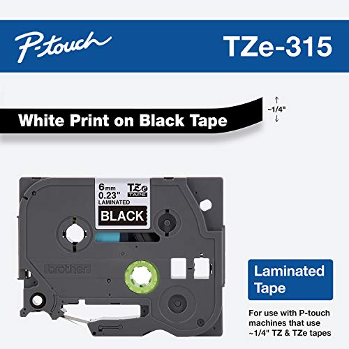 Product Cover Brother Genuine P-touch TZE-315 Tape, 1/4