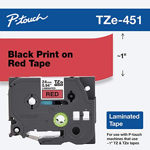 Product Cover Brother Genuine P-Touch TZE-451 Tape, 1