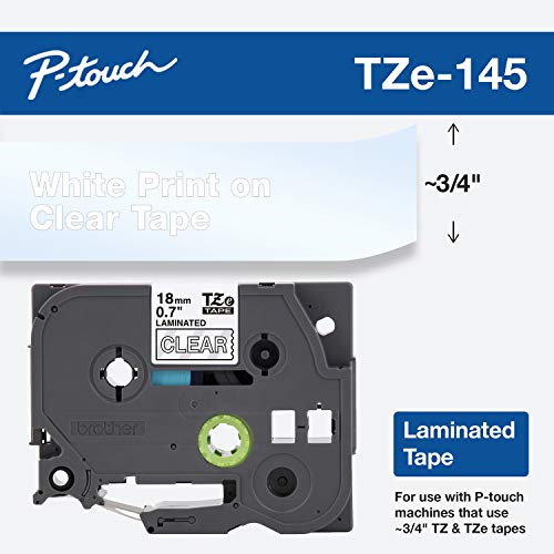 Product Cover Brother Genuine P-Touch TZE-145 Tape, 3/4