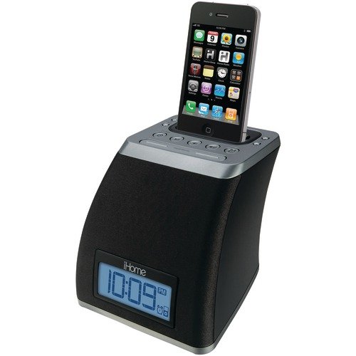 Product Cover iHome iP21GVC App-Friendly 30-Pin iPod/iPhone Alarm Clock Speaker Dock(Not Compatible w/ iPhone 5)