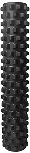 Product Cover RumbleRoller RRC126 - Half Size 12 Inches - Blue - Original - Textured Muscle Foam Roller - Relieve Sore Muscles- Your Own Portable Massage Therapist - Patented Foam Roller Technology