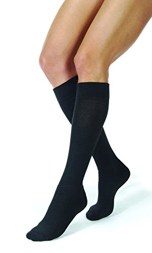 Product Cover JOBST Activewear Compression Socks, 15-20 mmHg, Knee High, Small, Black