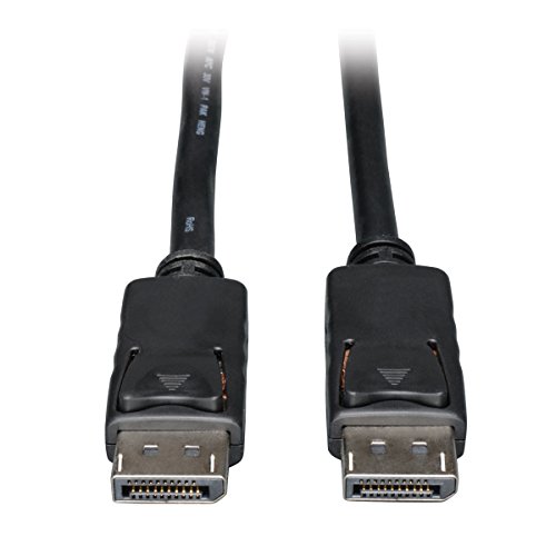 Product Cover Tripp Lite DisplayPort Cable with Latches (M/M), DP to DP, 4K x 2K, 3-ft. (P580-003)
