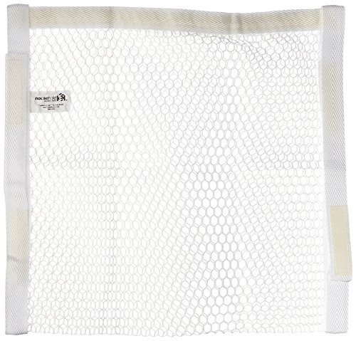 Product Cover Household Essentials 135 Polyester Sneaker Wash and Dry Bag for Laundry Machines - White