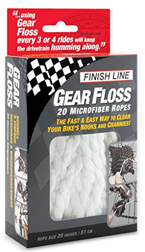 Product Cover Finish Line Gear Floss Microfiber Cleaning Rope  (Pack of 20 microfiber ropes)