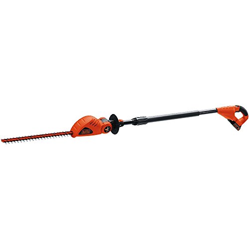 Product Cover BLACK+DECKER 20V MAX Cordless Pole Hedge Trimmer, 18-Inch (LPHT120)