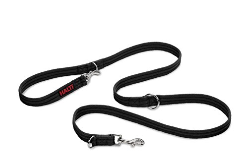 Product Cover Halti Training Lead For Dogs, Double Ended Dog Training Leash for Halti Head Collar and No Pull Harness, Black Training Leash for Small Dogs and Medium Dogs