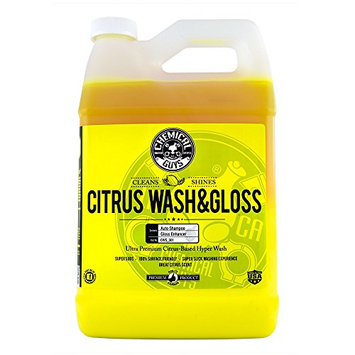 Product Cover Chemical Guys CWS_301 Citrus Wash and Gloss Concentrated Car Wash (1 Gal)