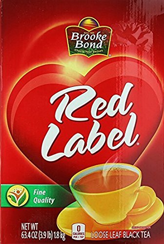 Product Cover Brook Bond Red Label Fine Quality Loose Leaf Black Tea (63.4 oz / 1800 G)