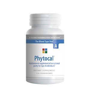 Product Cover D'Adamo Personalized Nutrition - Phytocal A 120 vcaps