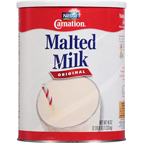Product Cover Carnation Malted Milk, 40 oz