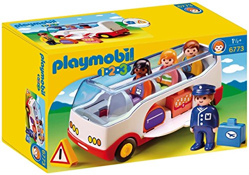 Product Cover PLAYMOBIL 1.2.3 Airport Shuttle Bus