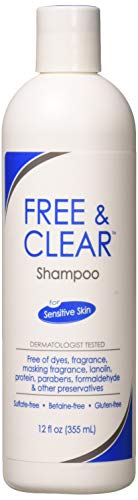 Product Cover Free & Clear Shampoo, 12 Fl Oz, Pack of 3