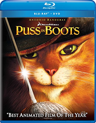 Product Cover Puss in Boots (Two-disc Blu-ray/DVD Combo + Digital Copy)