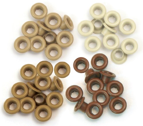 Product Cover Eyelets Standard 60/Pkg-Brown
