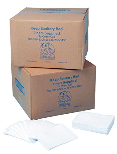 Product Cover Koala Kare KB15099 Baby Changing Station Sanitary Bed Liners, White (Case of 500)